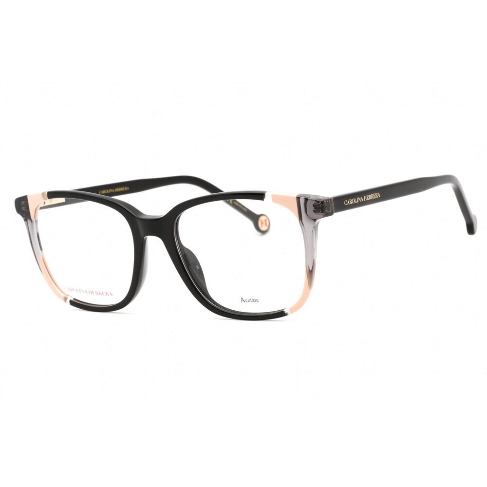 NWT Carolina Herrera CH-0065-0KDX-52 Rectangular Eyeglasses